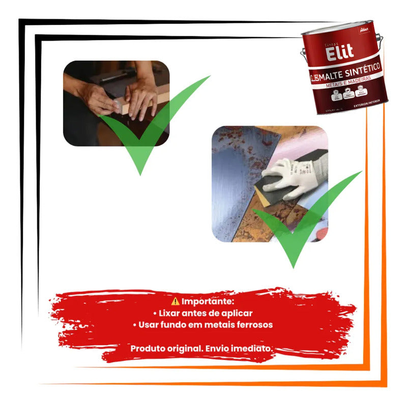 Tinta Esmalte Sintetico Elit 3,6l Secagem Rapida Alto Brilho Verde Nilo Brilhante