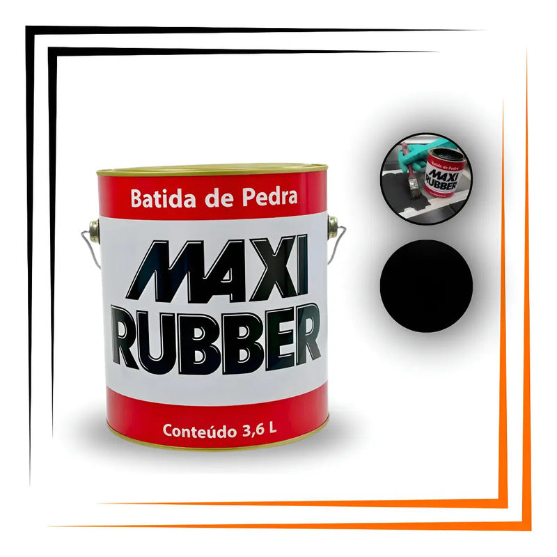 Maxi Rubber Tinta Batida De Pedra 3,6l