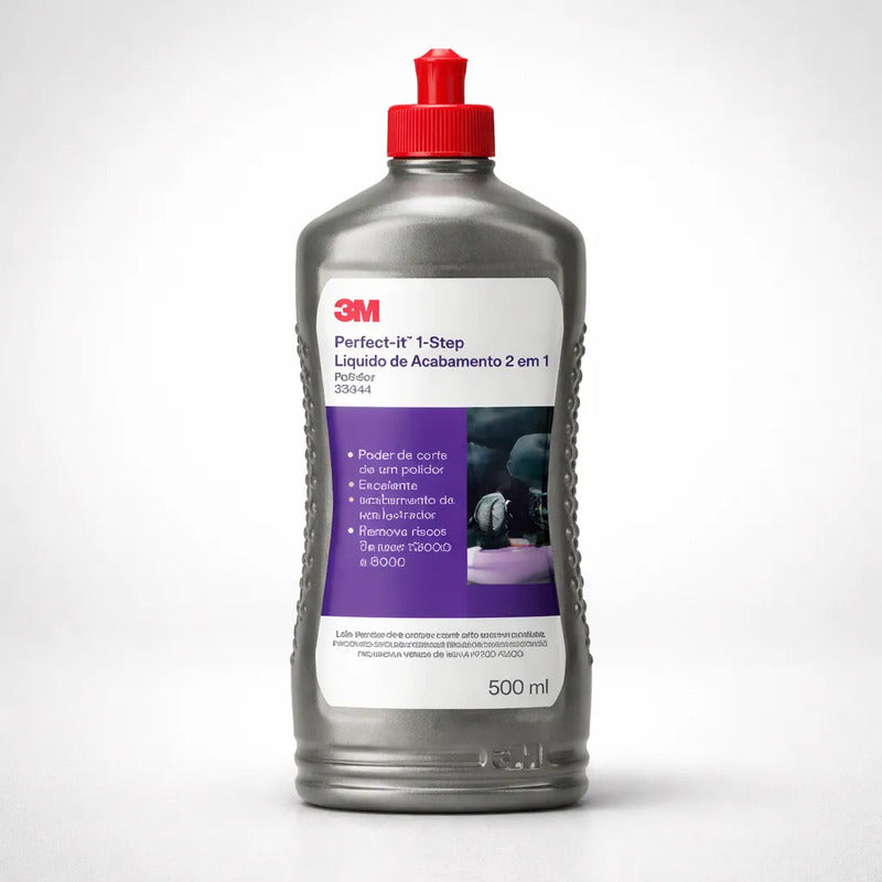 3m Perfect-it Step Liquido Acabamento 2 Em 1 Polidor 500ml
