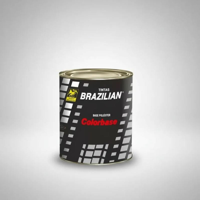 Tinta Automotiva Poliéster Preto Gales Ford 08 - 900ml.