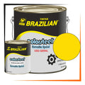 Tinta Epóxi Alta Resistência + Endurecedor 3,6l Kit Profissi Amarelo Segurança Brilhante