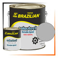 Tinta Epóxi Alta Resistência + Endurecedor 3,6l Kit Profissi Cinza N6 5 Brilhante