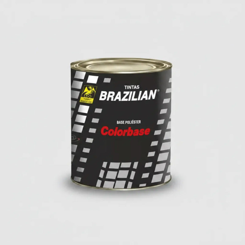 Tinta Automotiva Poliéster Cinza Steel Ll Met. - 900ml.