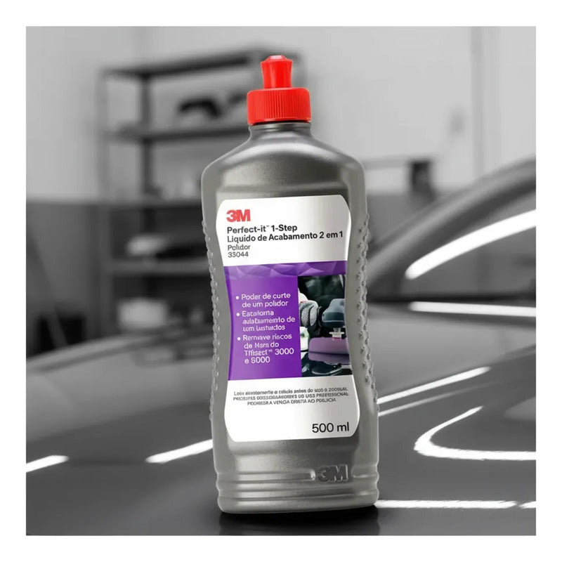 3m Perfect-it Step Liquido Acabamento 2 Em 1 Polidor 500ml