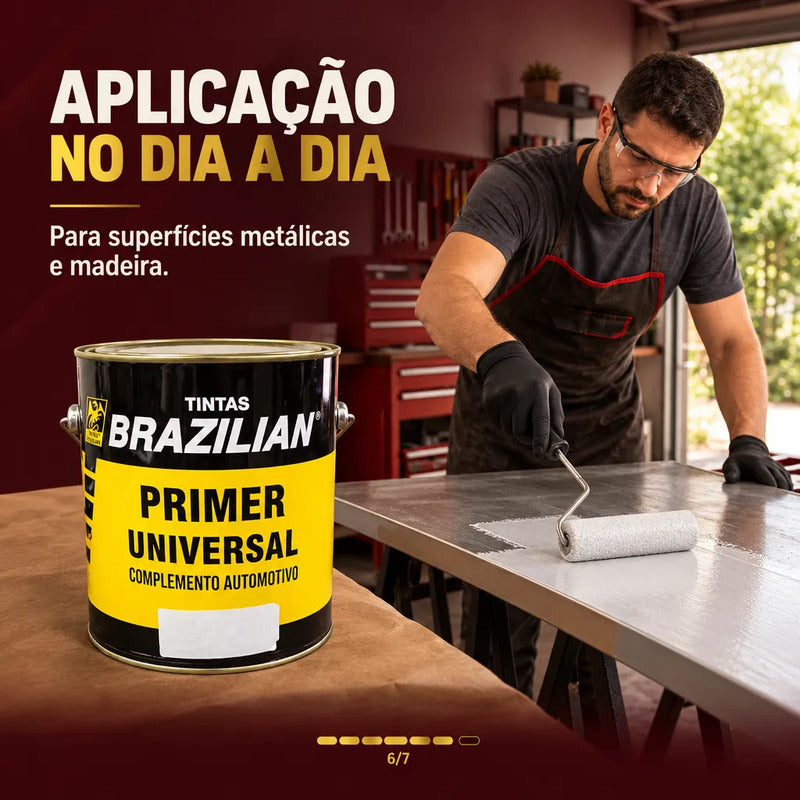 Primer Universal Cinza Brazilian 3,6l Automotivo E Madeira