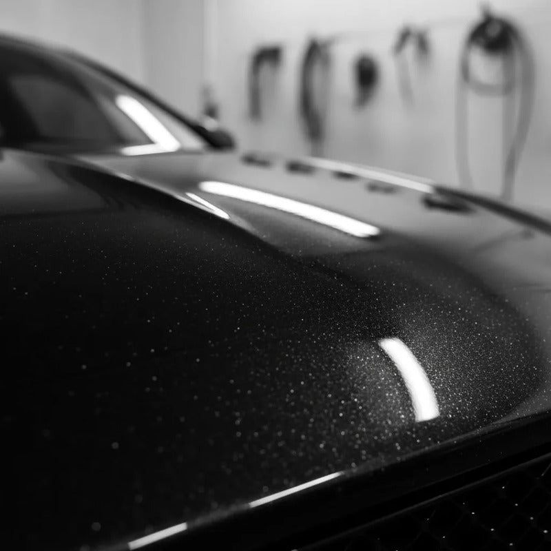 Tinta Automotiva Poliéster Preto Ebony Ford 98 - 900ml.