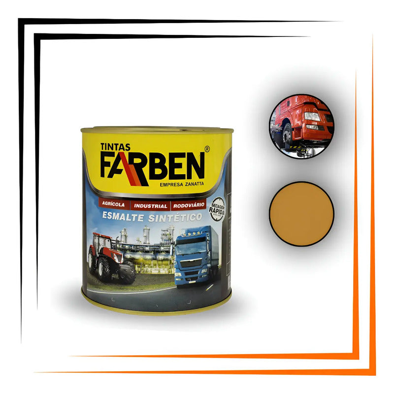 Esmalte Industrial Automotivo 3,6l Farben Varias Cores