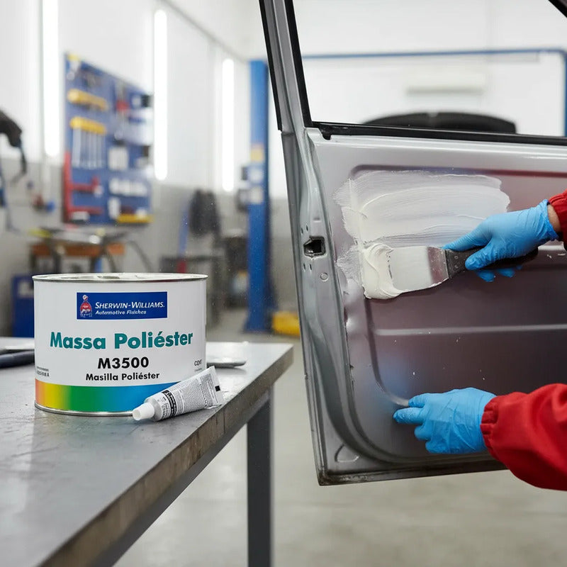 Massa Poliéster Automotiva Alta Aderência E Acabamento
