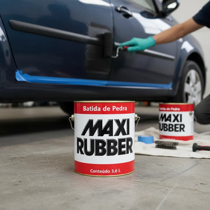 Maxi Rubber Tinta Batida De Pedra 3,6l