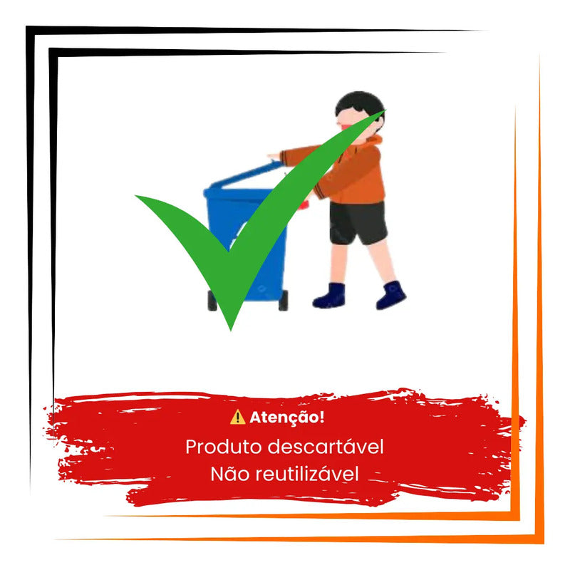 Coador De Tinta Descartável 100 Unidades