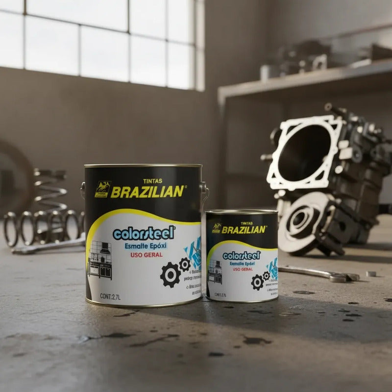Tinta Epóxi Com Endurecedor Brazilian- 3,6l