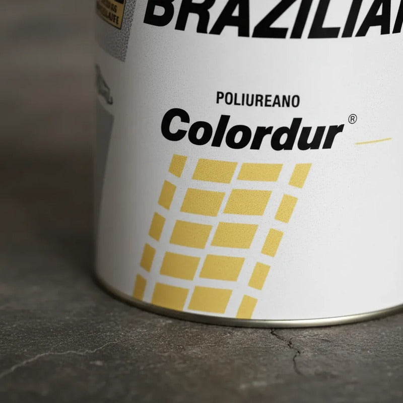 Tinta Pu Branco Puro 675ml + Catalisador Brazilian