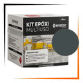 Kit Revestimento Epóxi Elit Multiuso 3,6l Componente A+b Cinza Escuro
