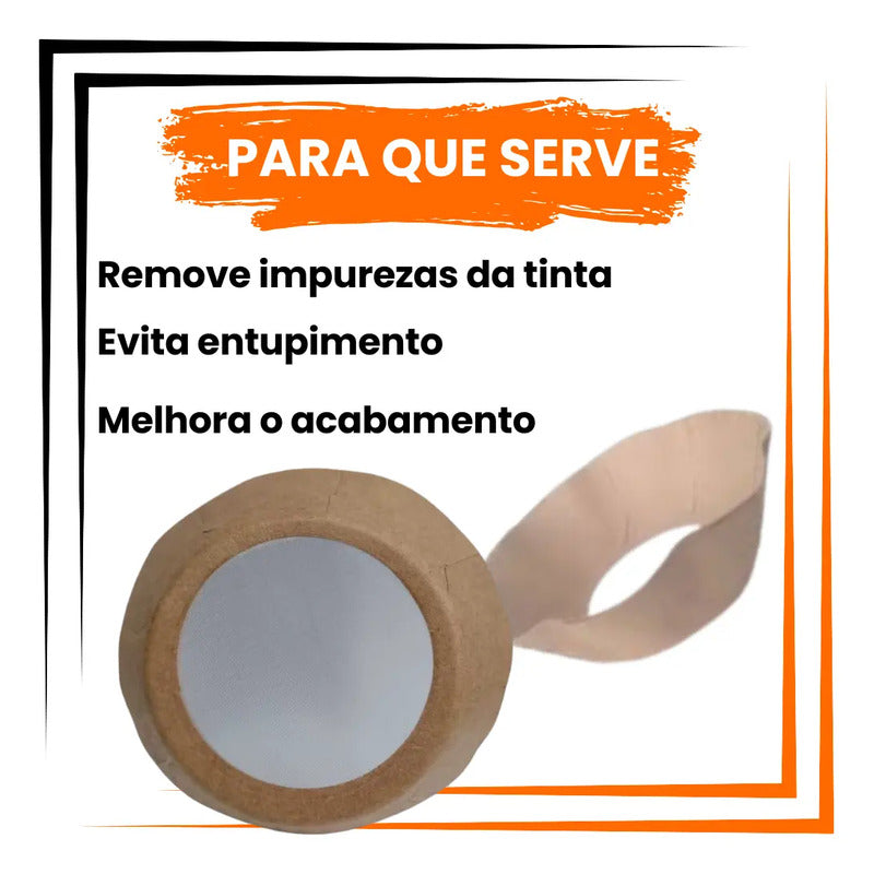 Coador De Tinta Descartável 100 Unidades