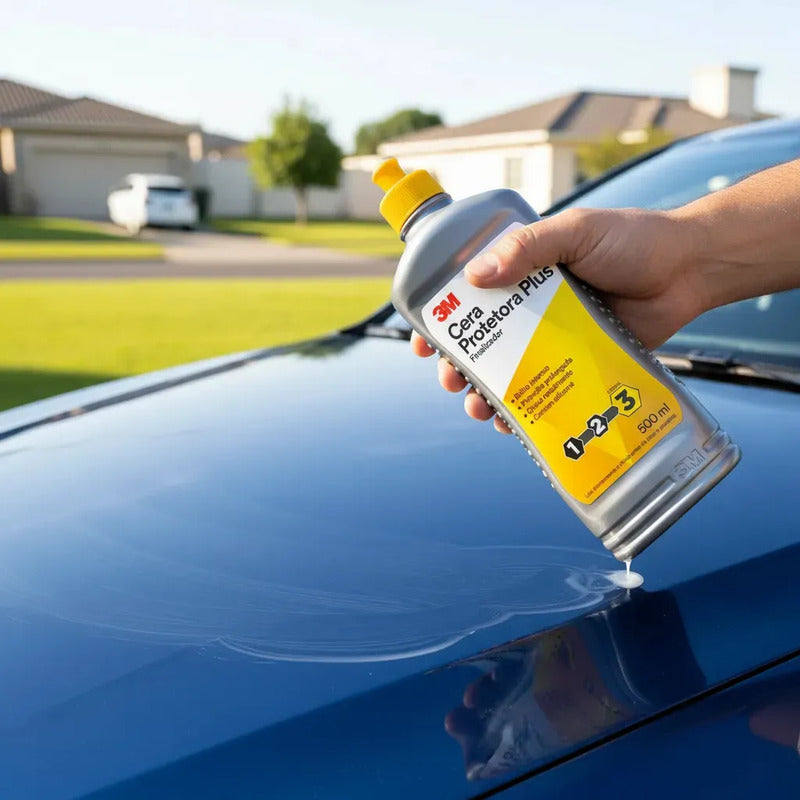 Cera Automotiva 3m Protetora Plus De 500 Ml