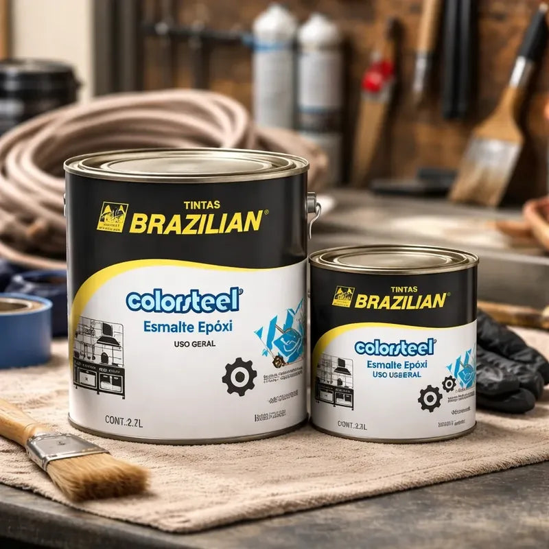 Tinta Epóxi Com Endurecedor Brazilian- 3,6l