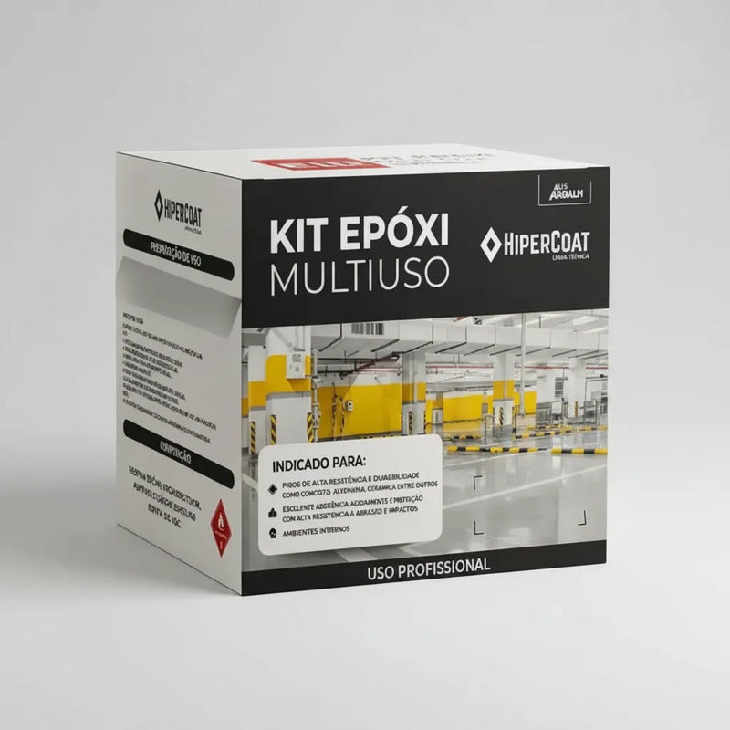 Kit Revestimento Epóxi Elit Multiuso 3,6l Componente A+b Tom Revestimento Ranco