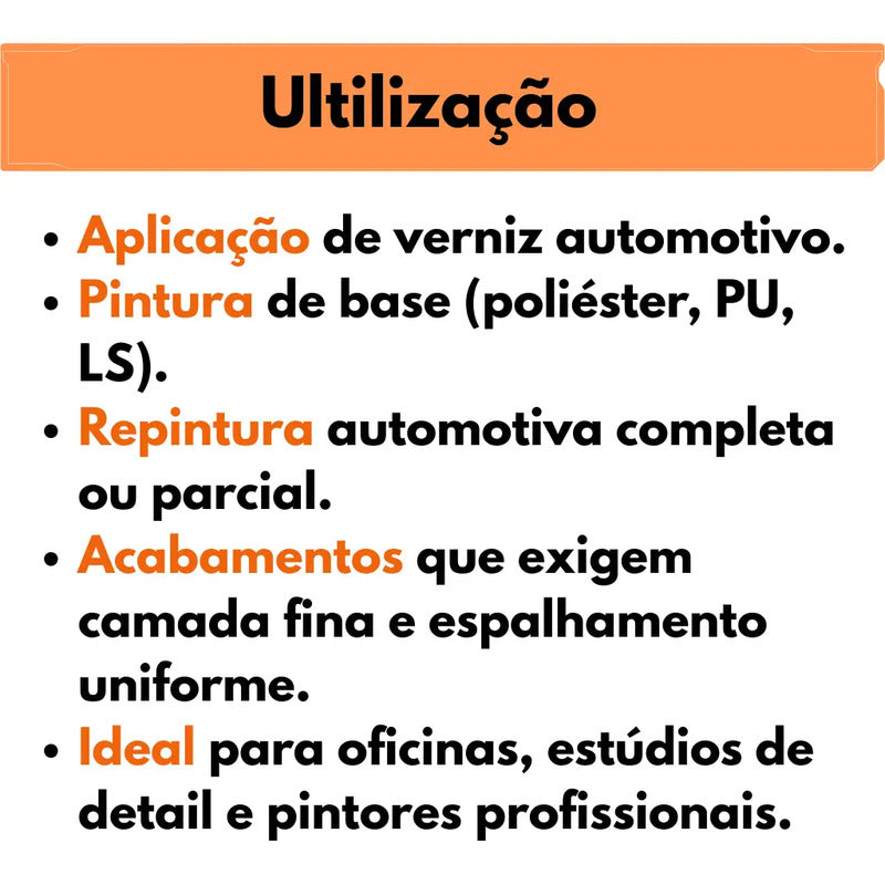 Pistola Repintura Profissional Automotiva Hvlp Prata