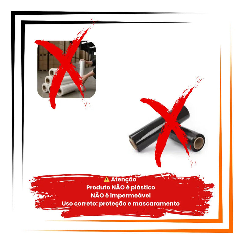 Papel Kraft Automotivo 90cm X 50m  Proteção Para Pintura