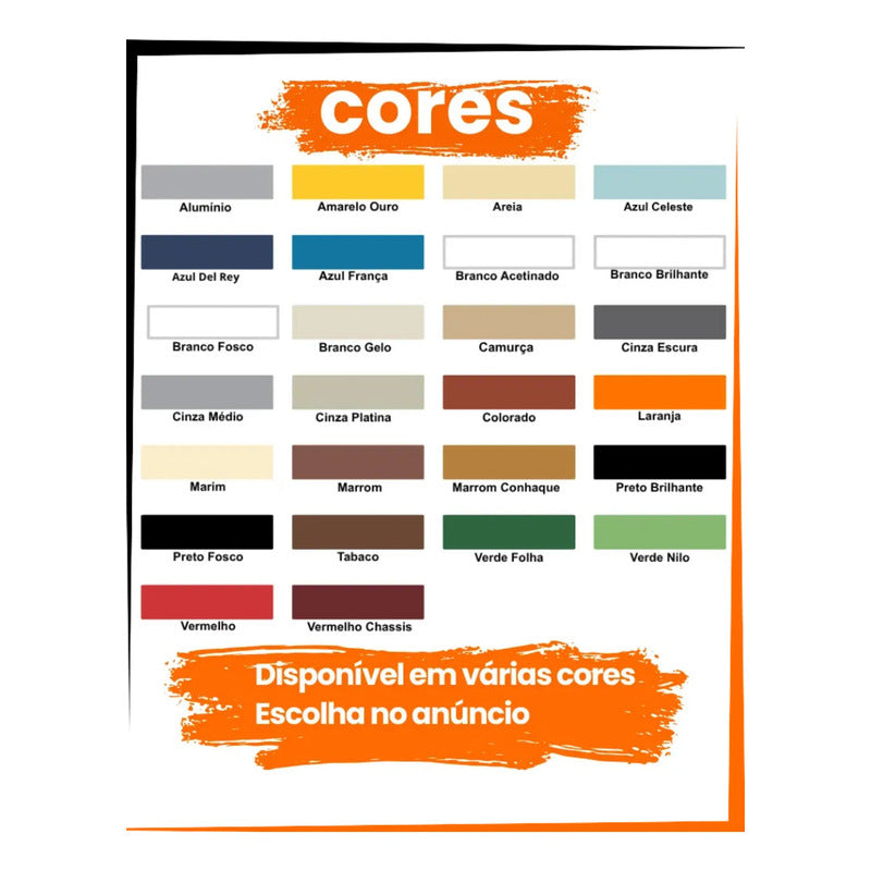 Kit Esmalte Sintético 3,6l + Rolo + Trincha Cores Elit Kit Azul França Brilhante
