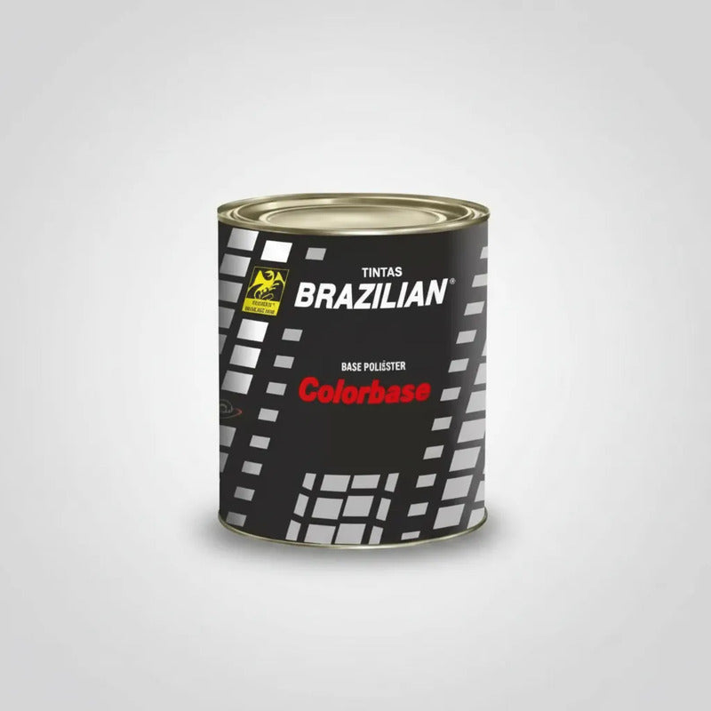 Tinta Automotiva Poliéster Preto Vulcano Fiat 01 900ml.