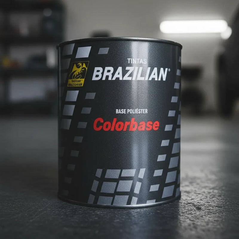 Tinta Automotiva Poliéster Cinza Titanium Hyundai - 900ml.