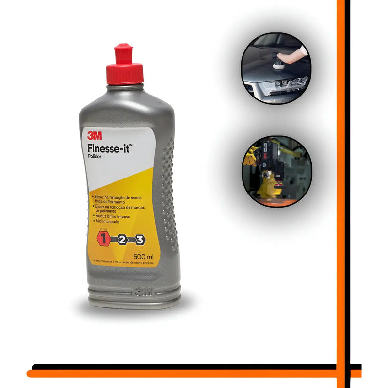 3m Finesse-it  Polidor Automotivo De Alto Desempenho