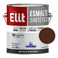 Esmalte Sintético Elit 3,6l Cores Brilhantes Metais/madeir Cor Marrom