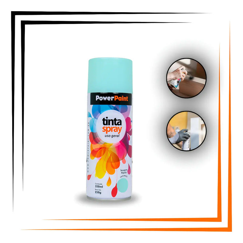 Tinta Spray Uso Geral 350ml Powerpaint