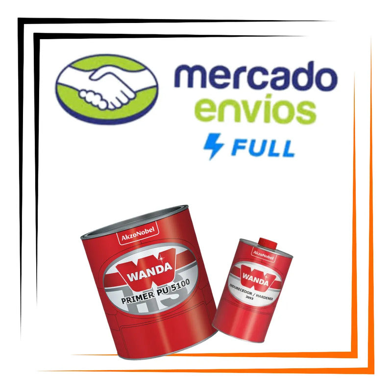 Primer Pu Wanda 5100 Automotivo + Catalisador Profissional