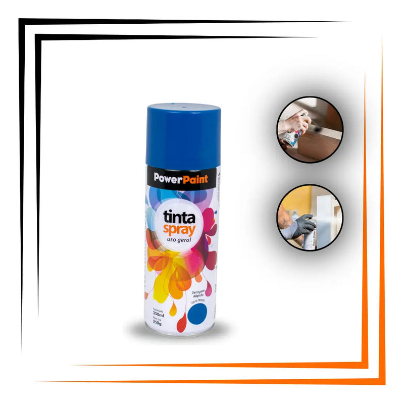 Tinta Spray Uso Geral 350ml Powerpaint
