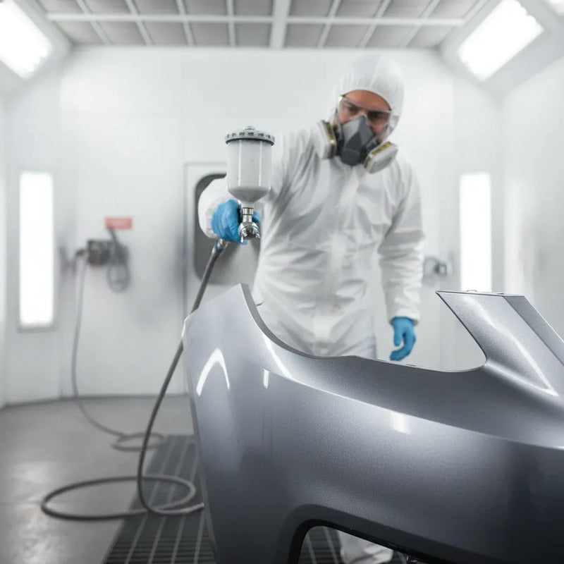 Tinta Automotiva Poliéster Prata Nevoa Met. Toyota - 900ml.