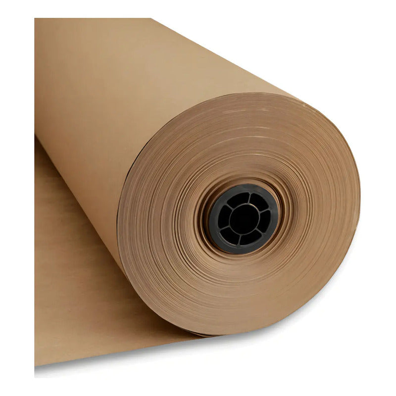 Papel Semi Kraft Bobina 60gr 45 X 50 Pardo Embalagem 1kg Palha