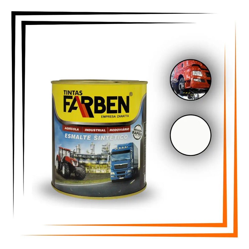 Esmalte Industrial Automotivo 3,6l Farben Varias Cores