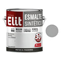 Tinta Esmalte Sintético Elit 3,6l Metais Madeiras Brilho Platina Brilhante