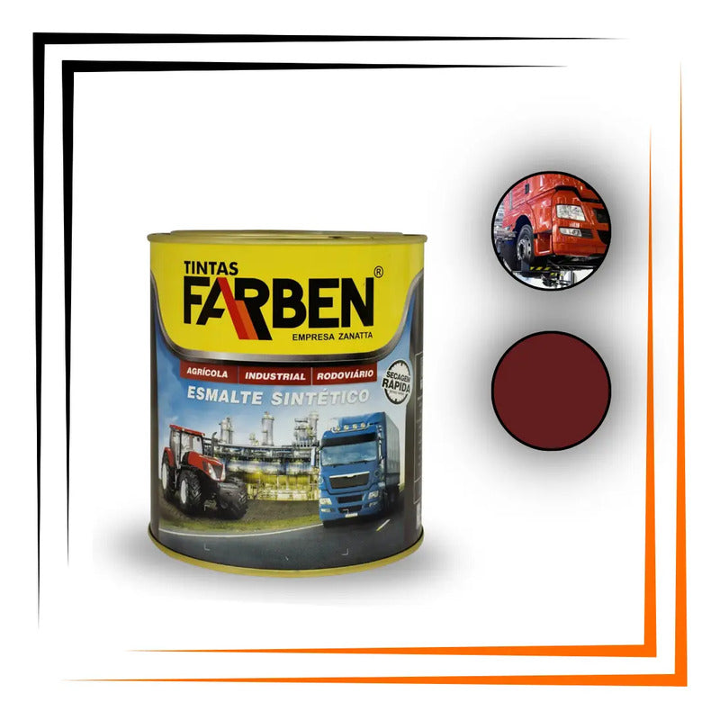 Esmalte Industrial Automotivo 3,6l Farben Varias Cores