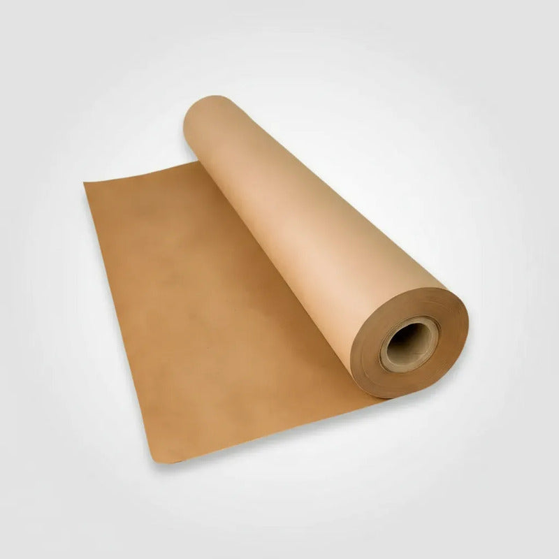 Bobina Papel Semi Kraft 90cm X 50m Envelopamento Top Premium