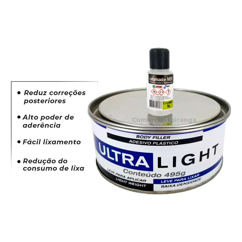 Maxi Rubber Adesivo Plástico Null Branco