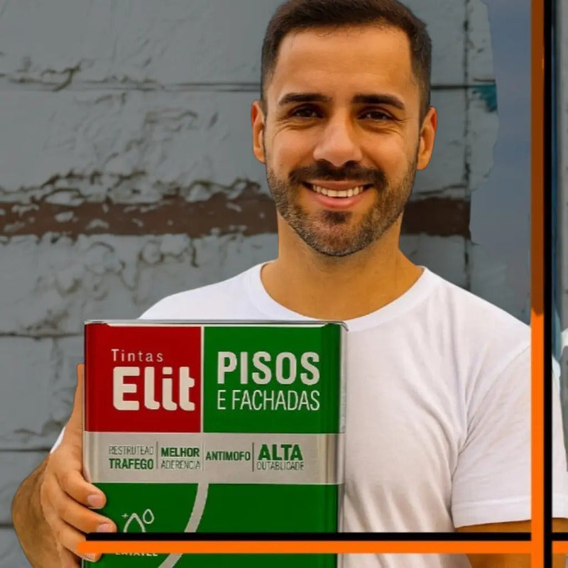 Tinta Piso Elit Galão 3,6 Litros Diversas Cores Cor Camurça