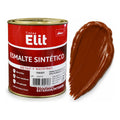 Esmalte Sintético Brilhante Elit 900ml Várias Cores Marrom Conhaque
