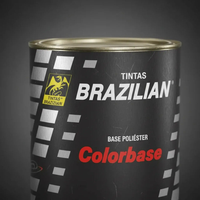 Tinta Automotiva Poliéster Preto Gales Ford 08 - 900ml.