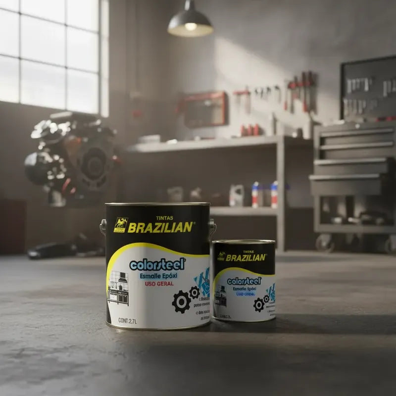 Tinta Epóxi Com Endurecedor Brazilian- 3,6l