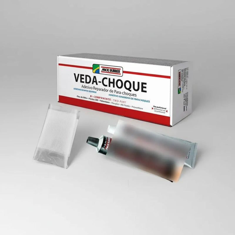 Cola Para Choque Reparador Veda Choque Maxi Rubber 150g