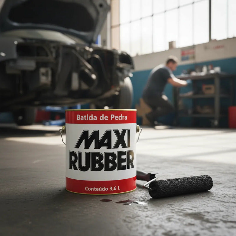 Maxi Rubber Tinta Batida De Pedra 3,6l