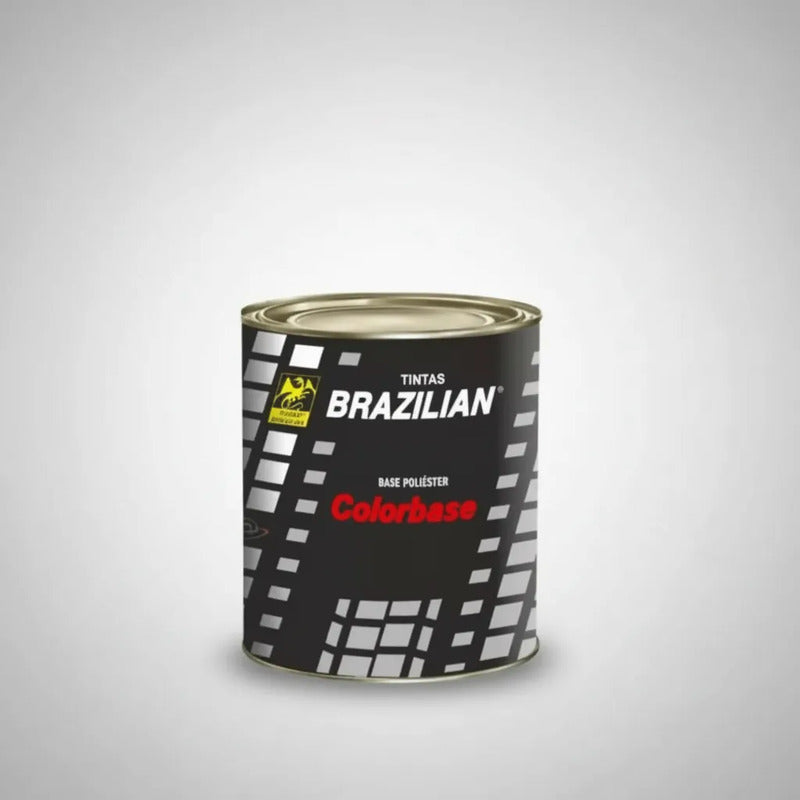 Tinta Base Poliéster Preto Universal 900ml Brazilian Black Preto Universal