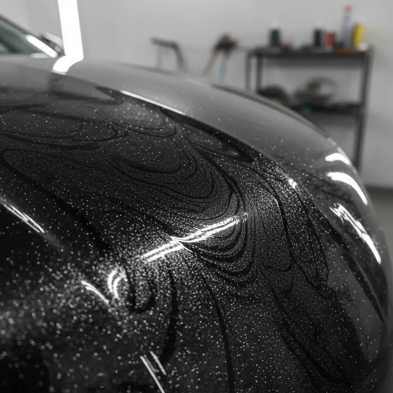 Tinta Automotiva Poliéster Preto Mystic Perol. - 900ml.