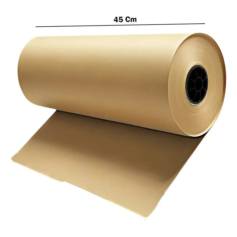 Papel Semi Kraft Bobina 60gr 45 X 50 Pardo Embalagem 1kg Palha