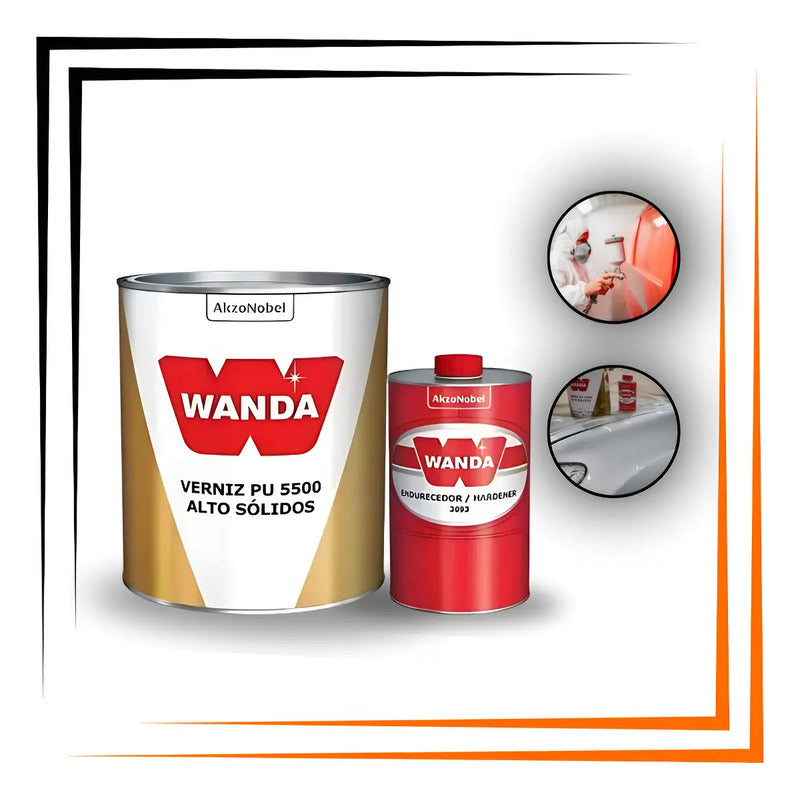 Verniz Pu Wanda- 5500 C/ Catalisador 750ml