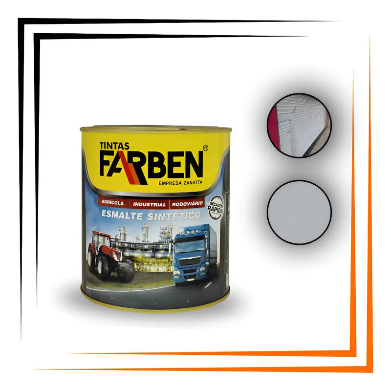 Esmalte Ind Automotivo Branco 900ml Farben