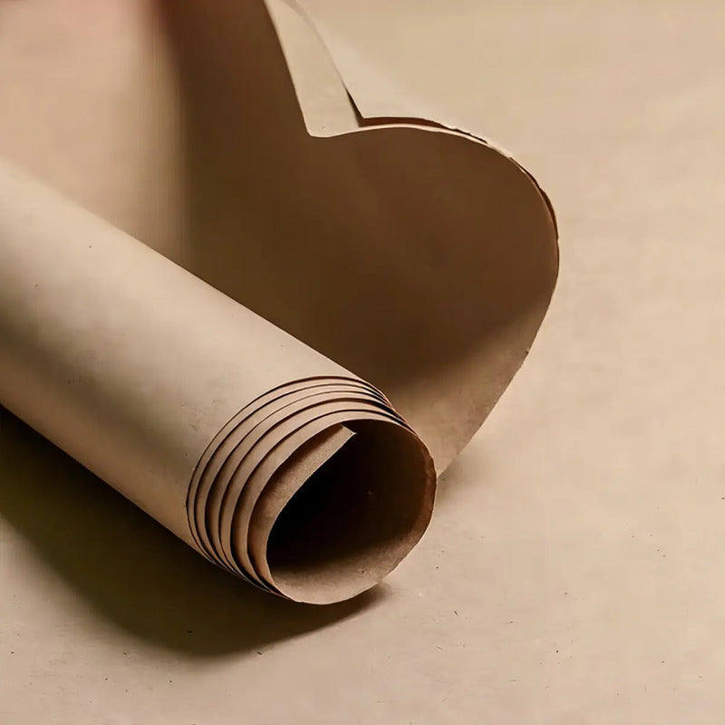 Papel Semi Kraft Bobina 60gr 45 X 50 Pardo Embalagem 1kg Palha